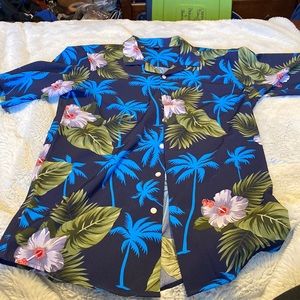 Men’s floral button up